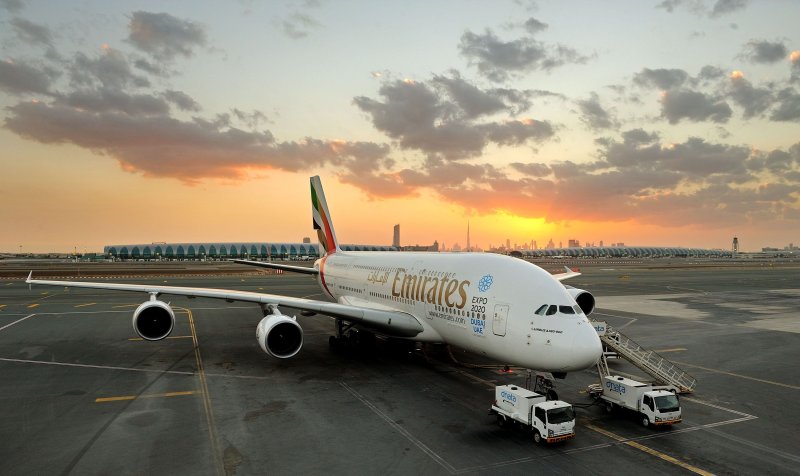 Airbus a320 2х этажный Emirates