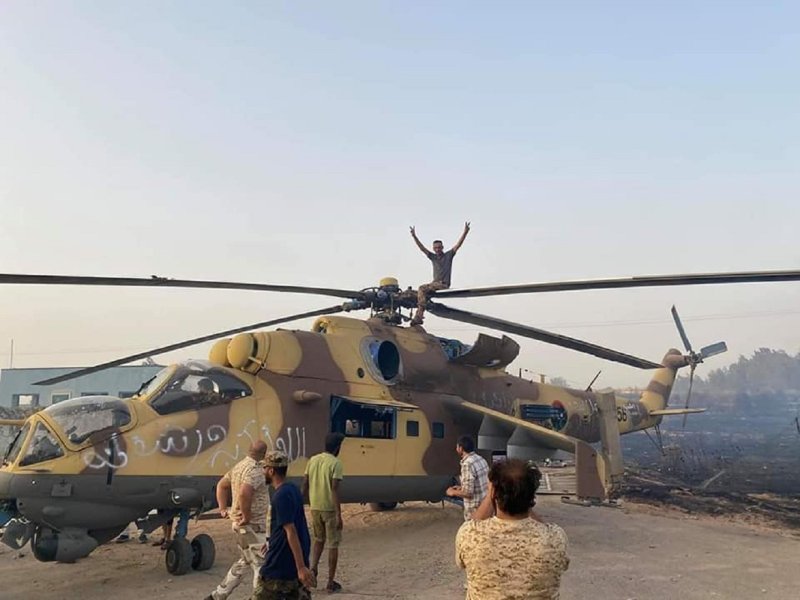 Ми-24 Libyan Air Force