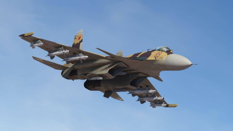 Многоцелевой истребитель Су-37