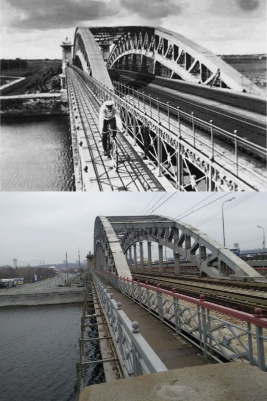 Краснолужский мост перемещение
