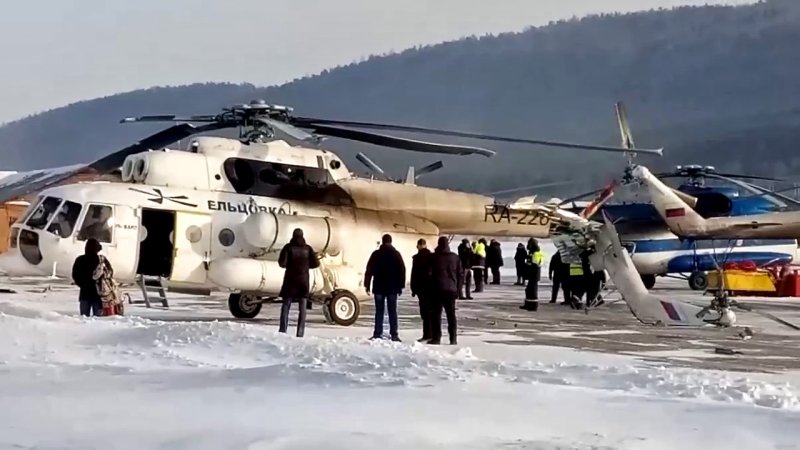 Ми-8 в Богучанах