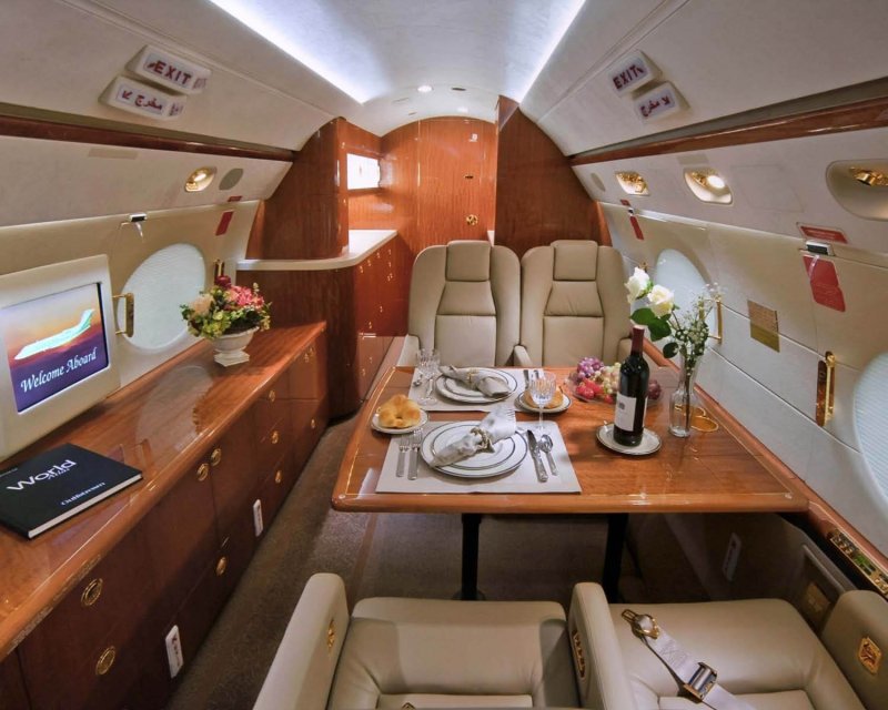 Gulfstream g450 салон
