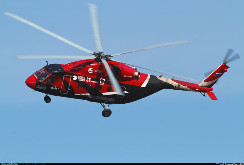 Ми-38 вертолёт
