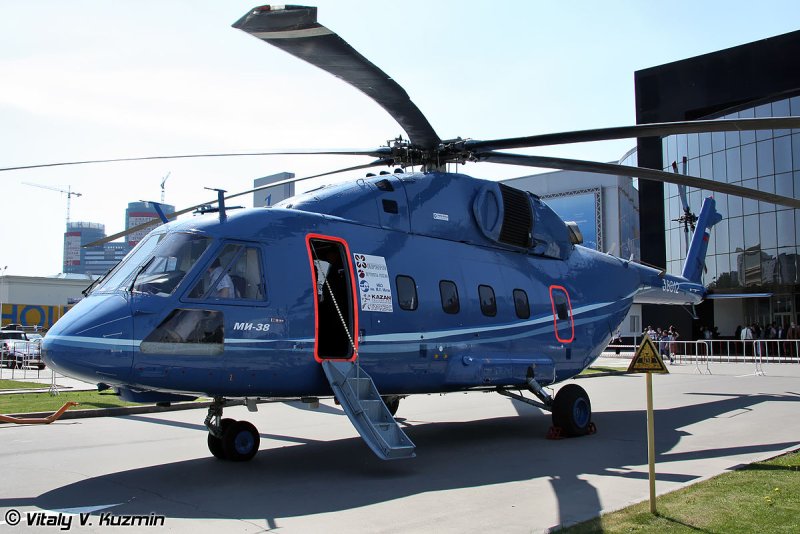 Вертолет ми-38т