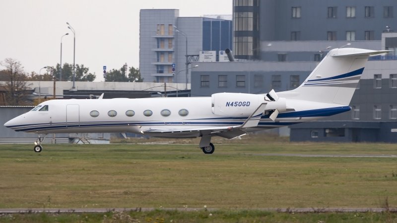 Самолет Gulfstream g450 s/n 4310 VP-bak