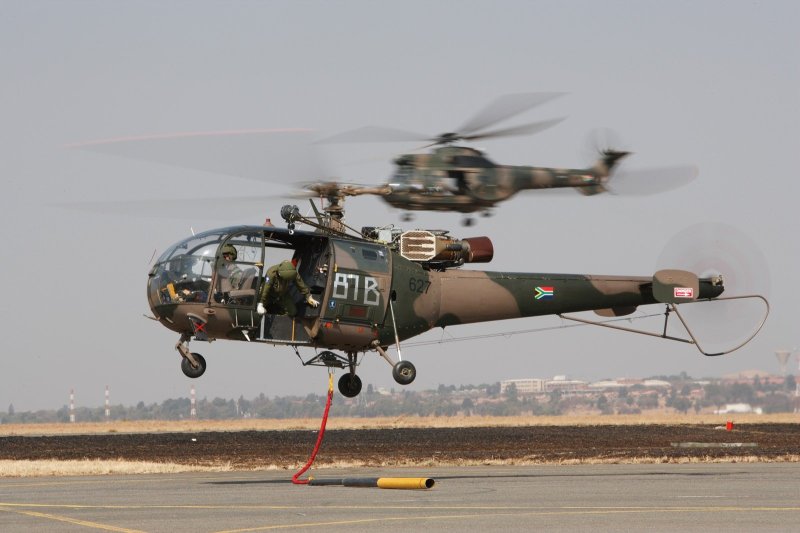 Aerospatiale Alouette 3 вертолет
