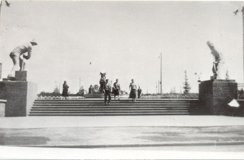 Сад Металлургов город Новокузнецк 1930 год
