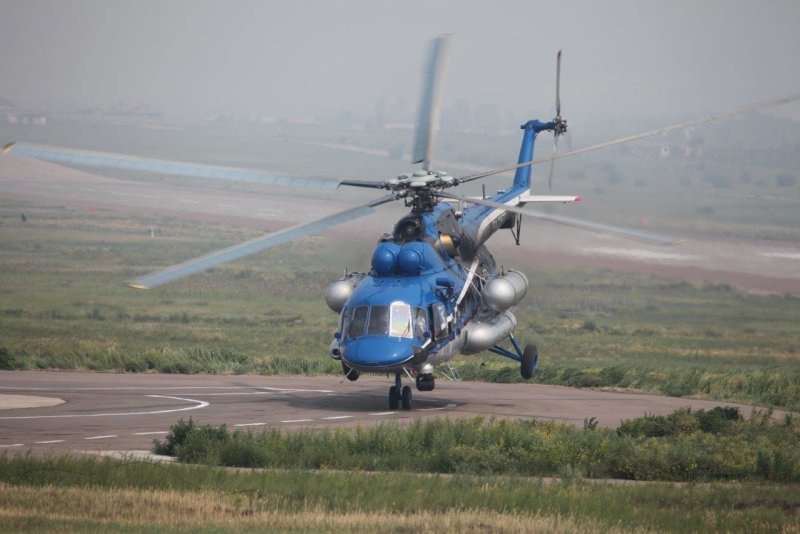 Вертолёт ми-171 с двигателями ВК-2500-03