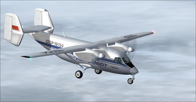АН 28 сзади