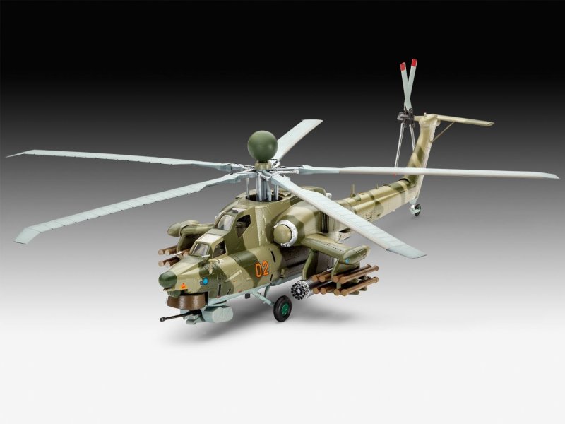 Ми-28 вертолёт модель