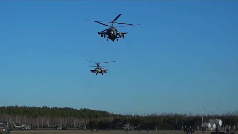 Вертолёт ка-52 v