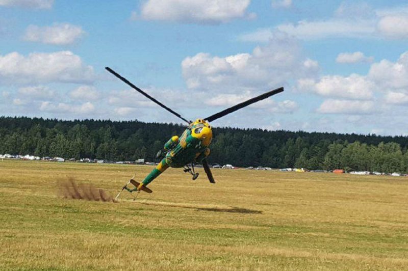 Лопасти вертолета ми-2