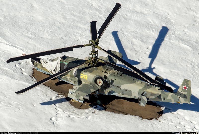 Вертолет Камов ка-50