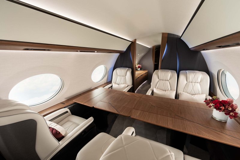 Gulfstream g700 кабина