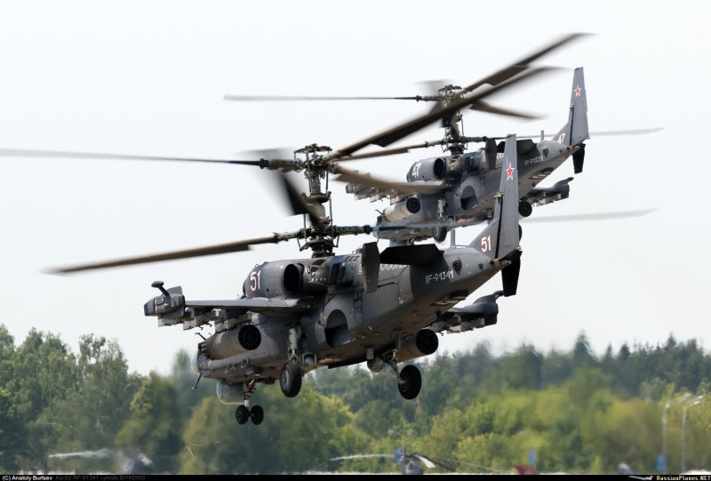 Ка-52 vs ми-28н