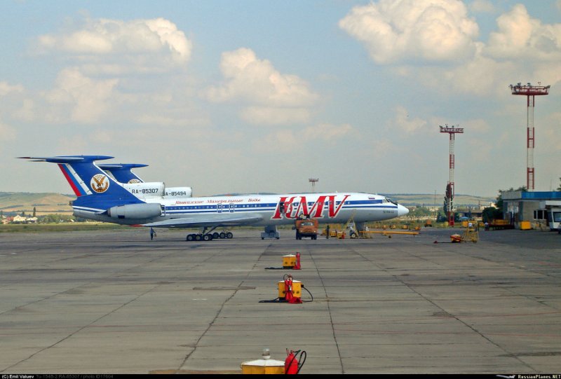 Ту-134 КМВ В Минеральных Водах