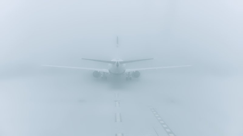 Самолет в тумане