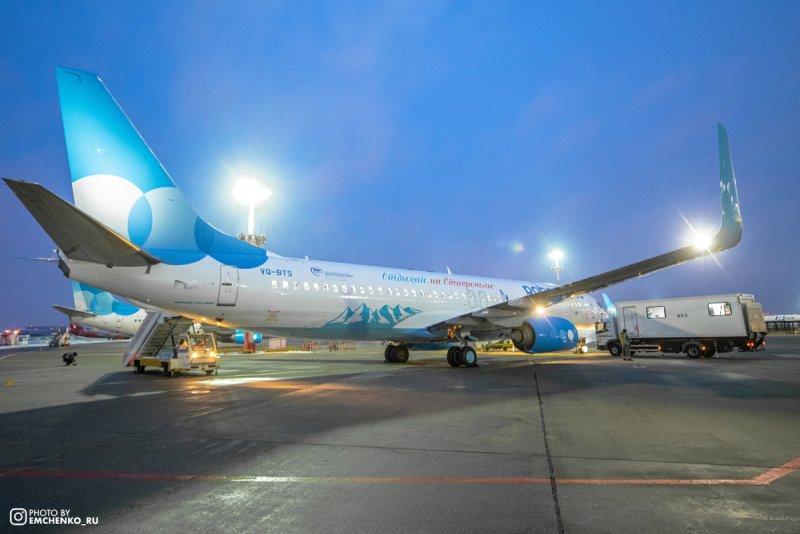 Boeing 737 победа Минеральные воды