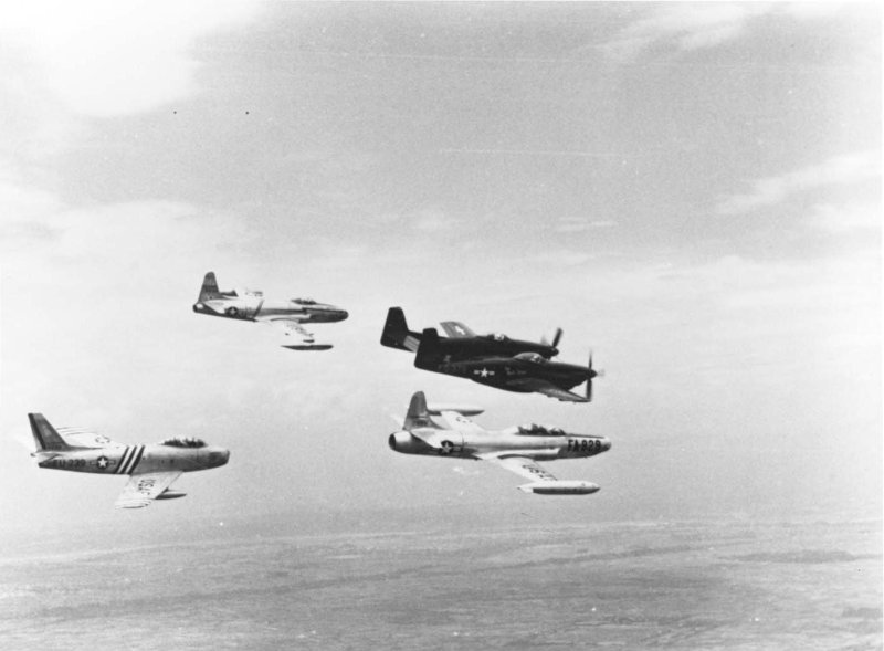 Самолёты США В корейской войне 1950