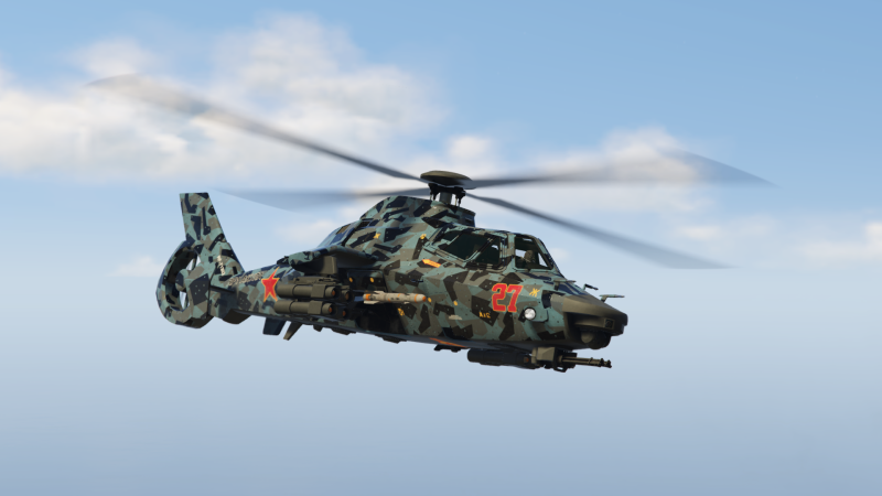 GTA 5 акула вертолет
