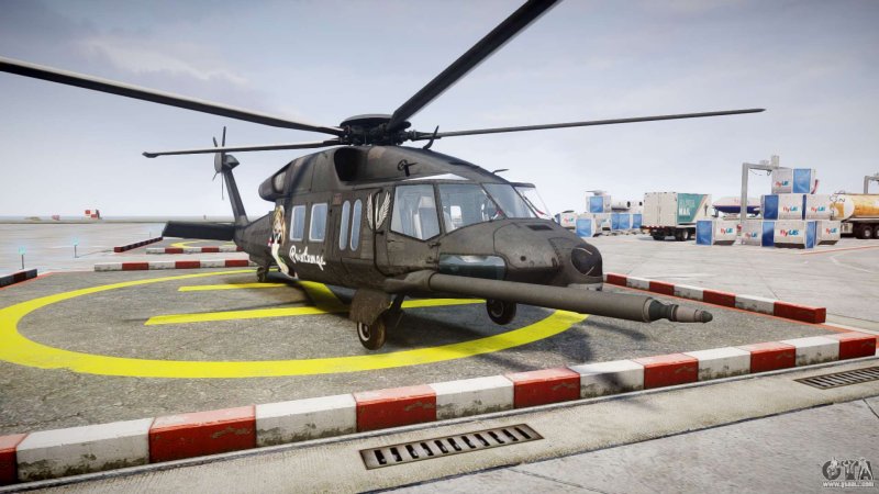 MH-60 Black Hawk Stealth Helicopter
