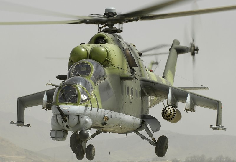 Советский вертолет ми-24