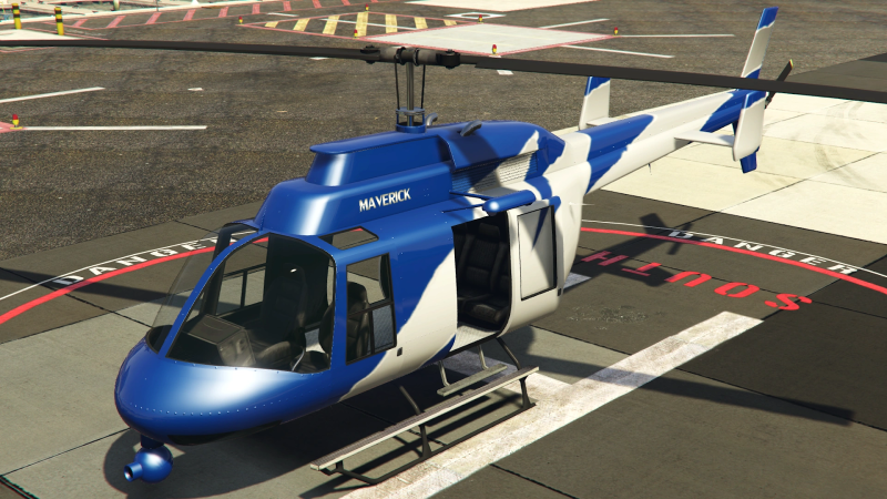 Вертолет Maverick GTA 5