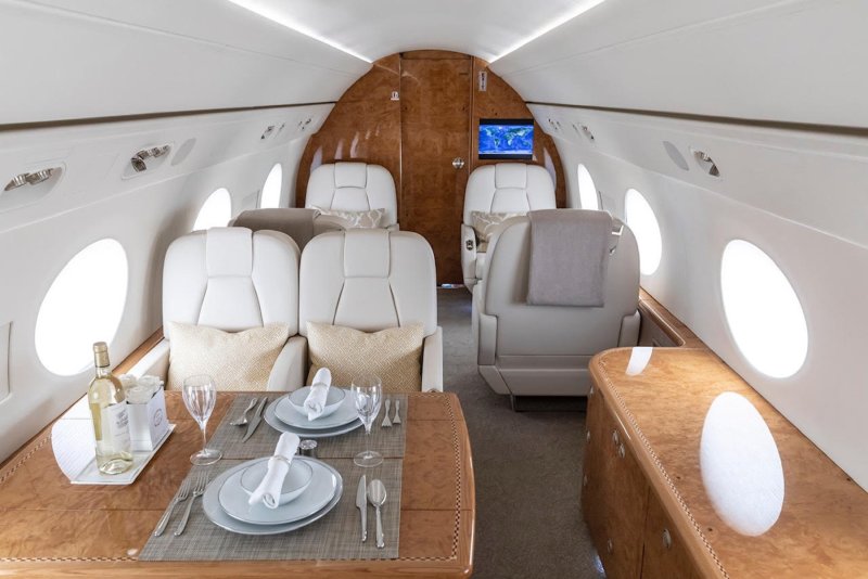 Gulfstream g550 Interior