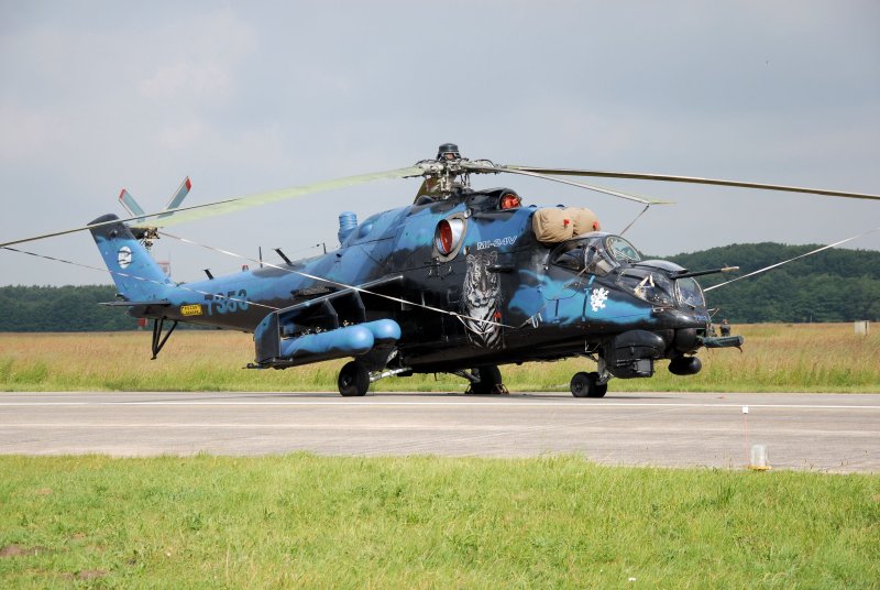Боевой вертолёт ми-24