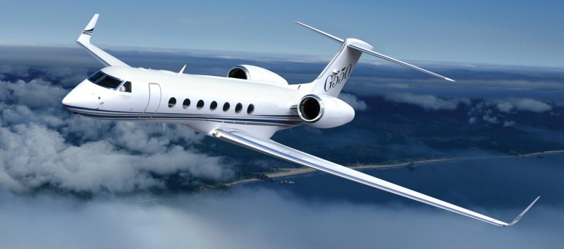 Самолет Gulfstream 550