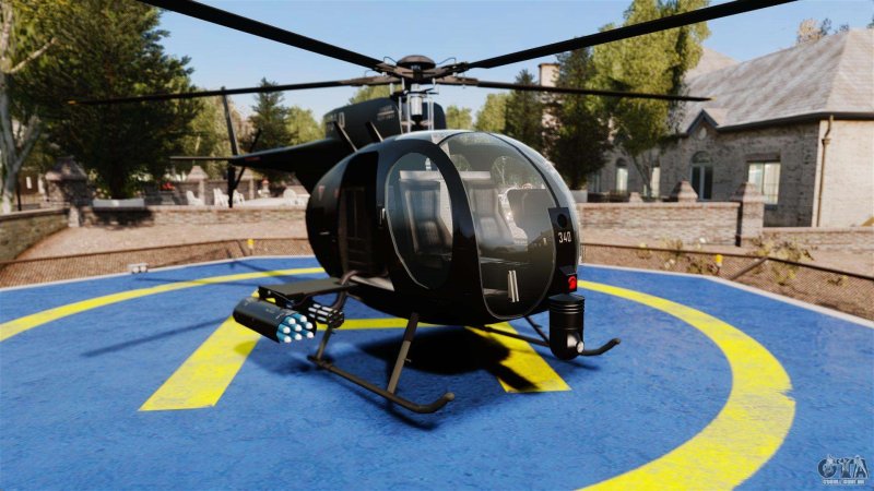 GTA 5 вертолет Buzzard