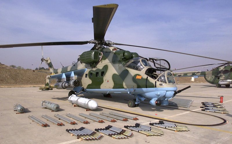 Боевой вертолёт ми-24