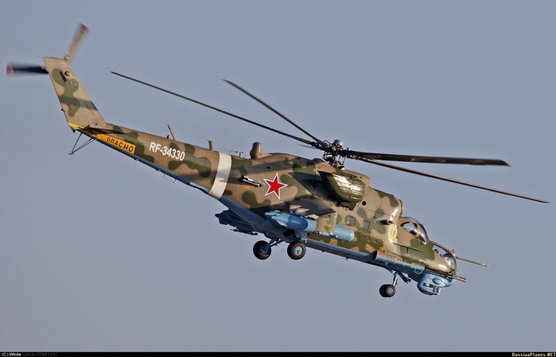 Вертолет ми-8 и ми-24