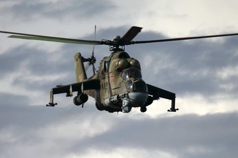 Российский вертолет ми 24