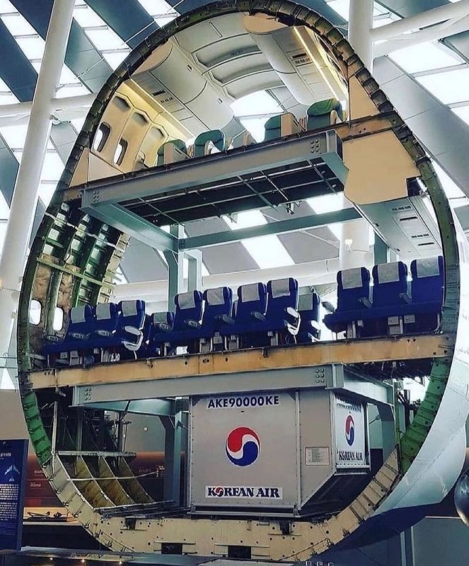 Лифт в Боинге 747
