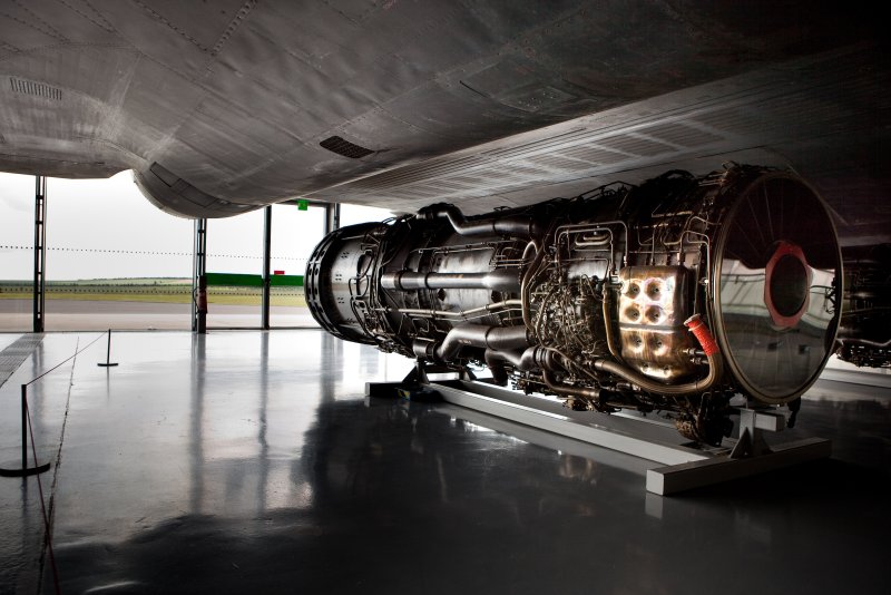 Самолёт SR 71 Blackbird реактивный двигатель