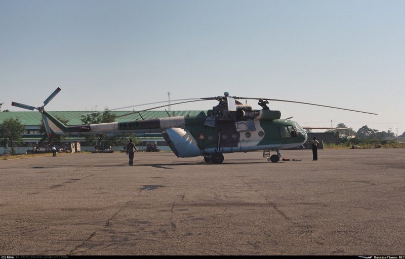 Ми-25 Мозамбик ВВС