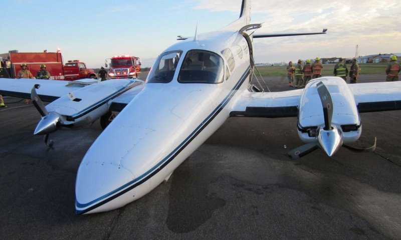 Легкомоторный самолет Cessna двухмоторный