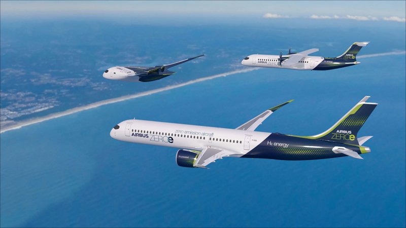 Airbus концепт самолета