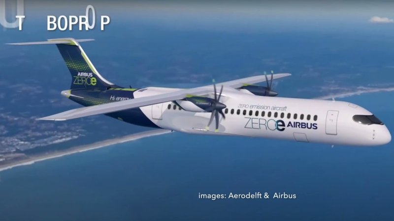 Airbus самолеты на водороде
