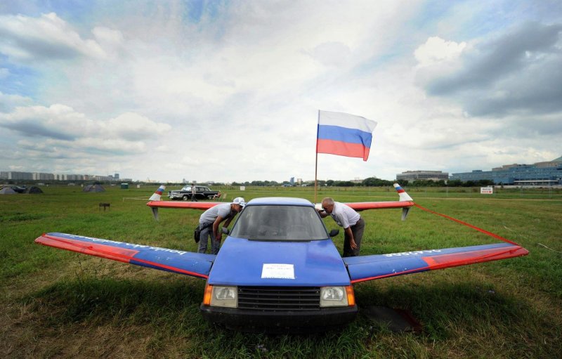 Самодельный летающий автомобиль