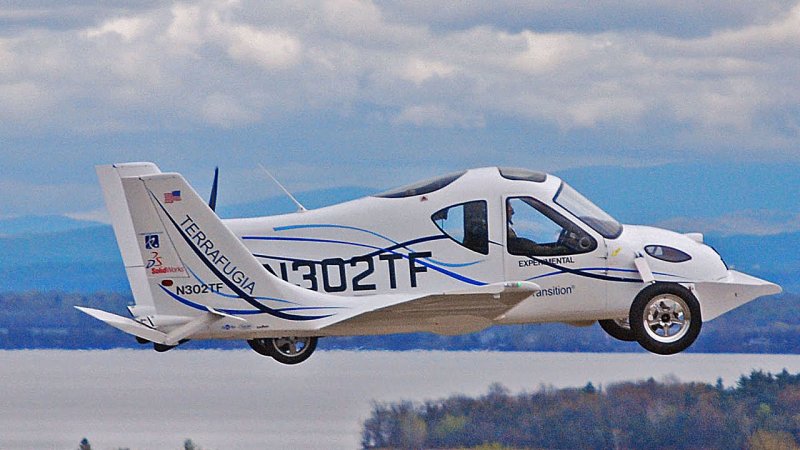 Летающий автомобиль Transition компании Terrafugia