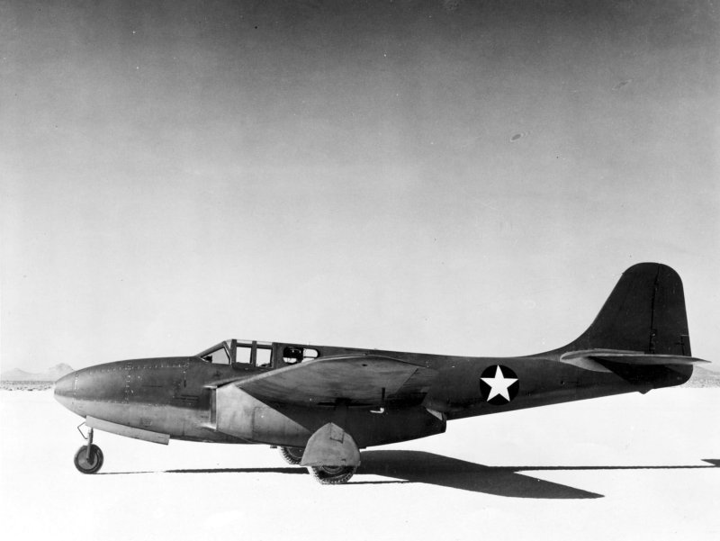 Истребитель Bell p-59 Airacomet