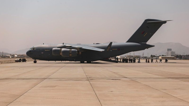 C-17 Globemaster Афганистан