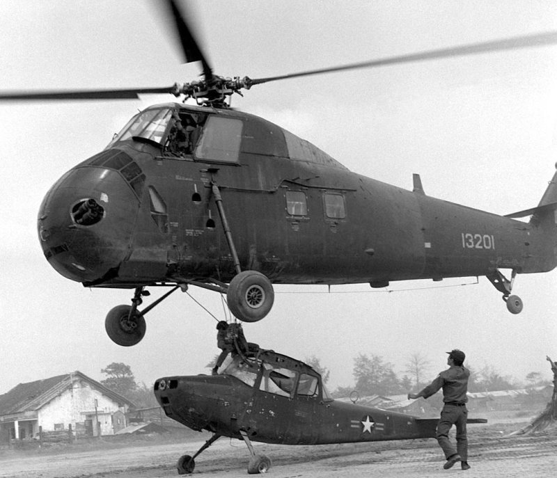 Sikorsky h-34 во Вьетнаме