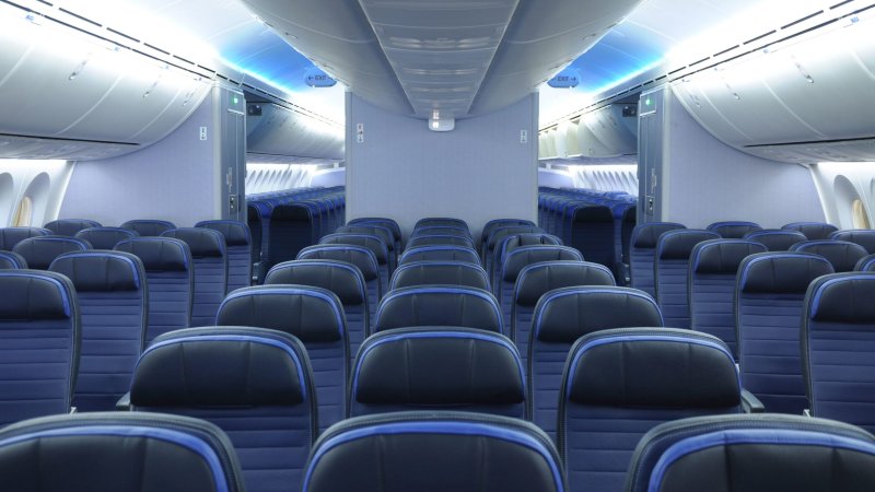 Аэробус 747 салон