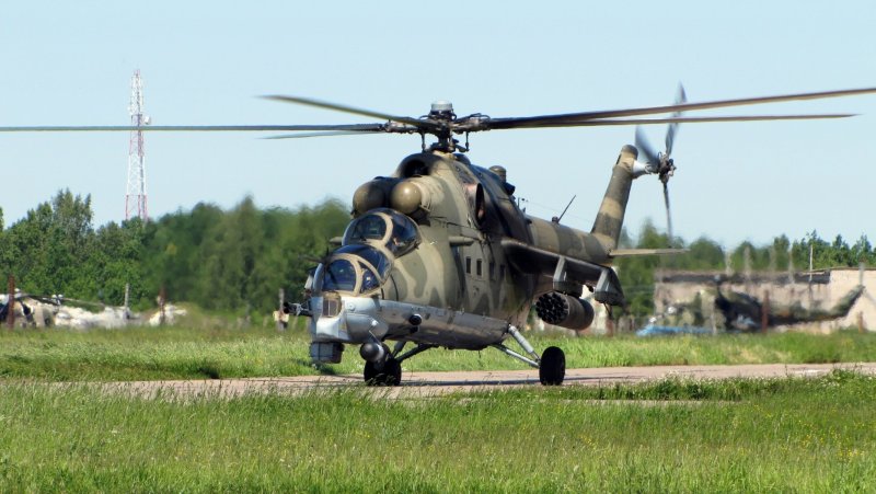 Вертолет "ми-24а"
