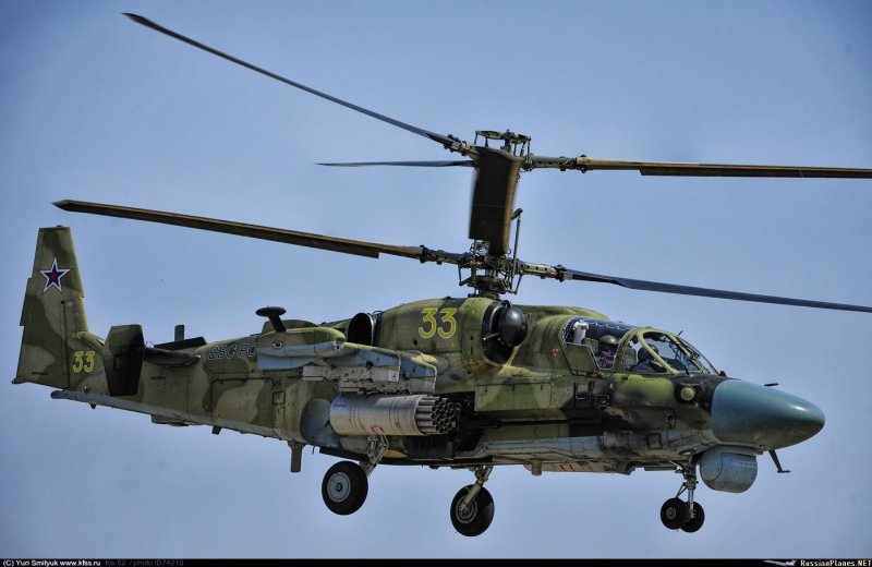 Вертолеты ми-8 и ка-52 "Аллигатор"
