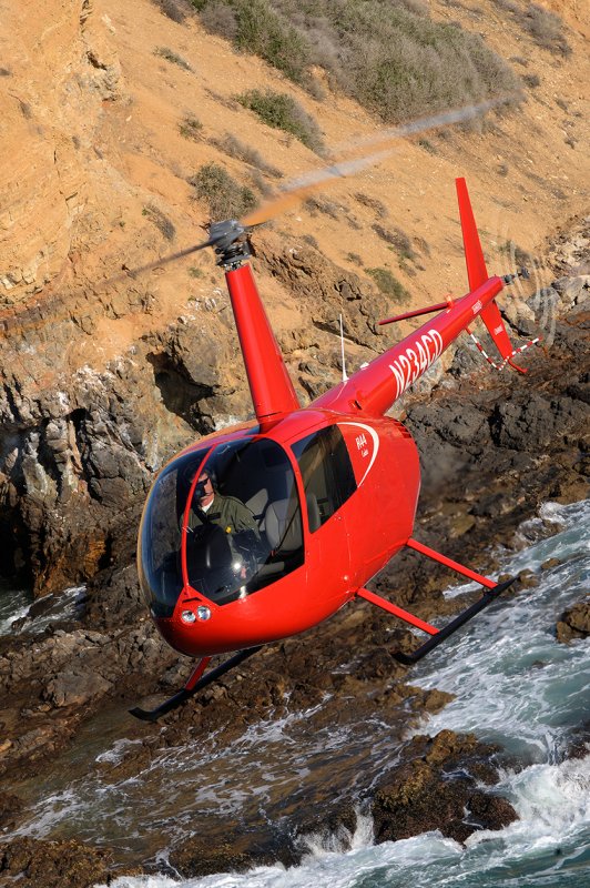 Helicopter Robinson r44