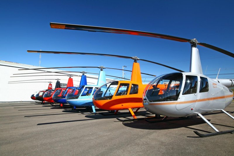 Robinson r44 полет